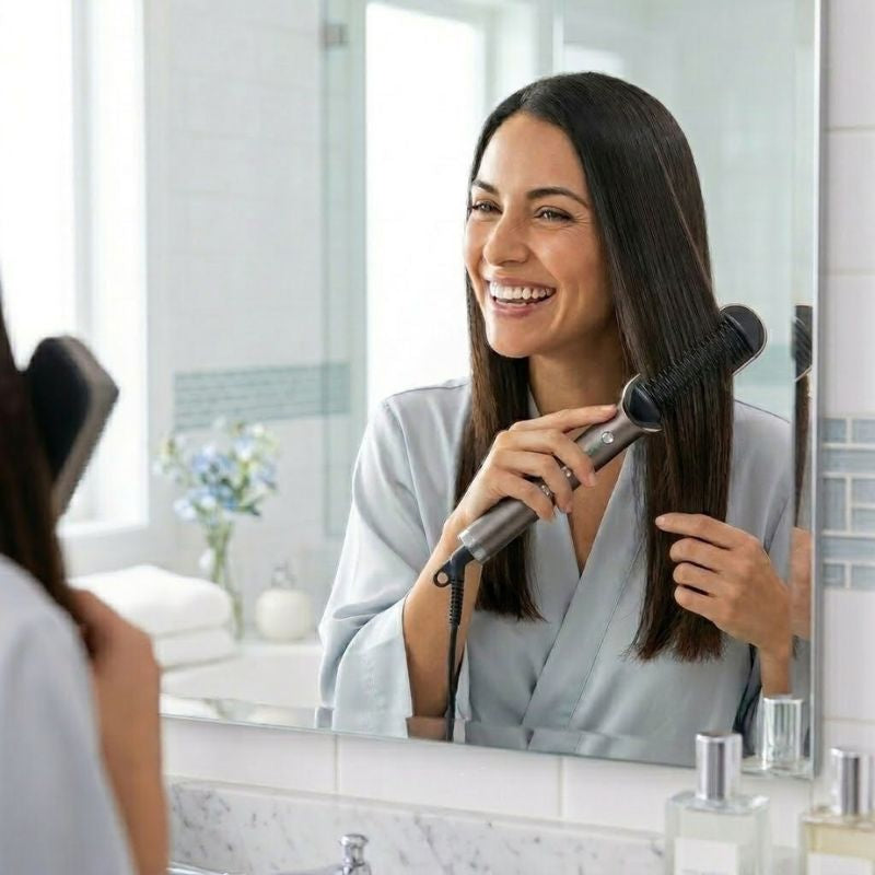 Peine alisador de pelo iónico